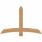 Ekena Millwork Bellingham Timber Gable Bracket, Western Red Cedar, 60"W x 40"H x 3 1/2"D x 5 1/2"F, 16/12 Pitch GBW060X40X0406BEL00SWR - alternate 1